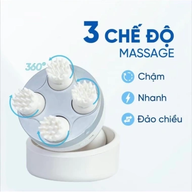 Máy massage đầu cổ vai gáy MEXI cầm tay - Giải tỏa căng thẳng, giảm mệt mỏi, giảm giá 21% chỉ 228.000đ 2
