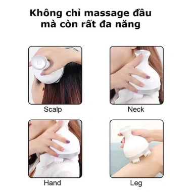 Máy massage đầu cổ vai gáy MEXI cầm tay - Giải tỏa căng thẳng, giảm mệt mỏi, giảm giá 21% chỉ 228.000đ 7