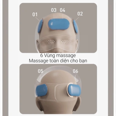 Máy massage đầu Lescolton massage mắt - Giảm đau mỏi, ngủ ngon, giá 785.000₫ 8