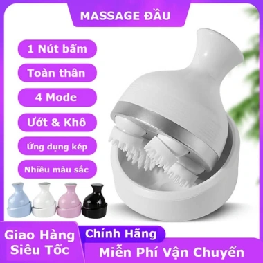Máy massage đầu mini 3D đa năng, toàn thân, tăng lưu thông máu, thư giãn, chỉ 149.000₫