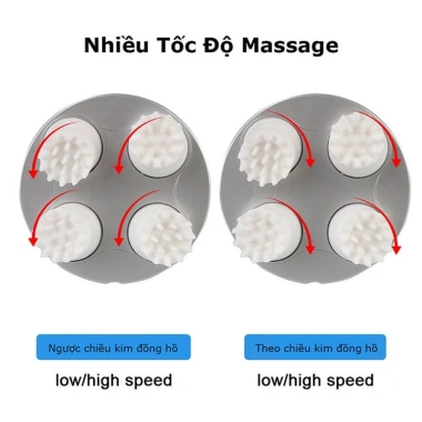 Máy massage đầu mini 3D đa năng, toàn thân, tăng lưu thông máu, thư giãn, chỉ 149.000₫