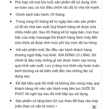 Máy Massage Đeo Tay Phú Quý Loại 1 Mini - Giảm 689k, tặng than, nhẹ nhàng xoa bóp 5