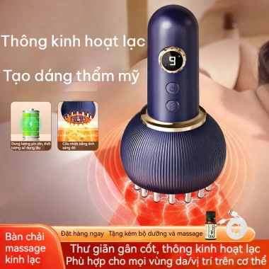 Máy Massage Điện Cầm Tay – Massage Toàn Thân, Giảm Căng Thẳng, Sạc Pin Đa Năng, Hiệu Quả Tức Thì, Giá 280.000đ