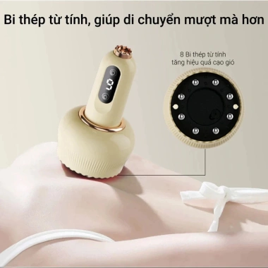 Máy Massage Giác Hơi Cạo Gió G05-A Đèn Hồng 8 Đầu Bi Giãn Mạch Lưu Thông Máu 209.000₫