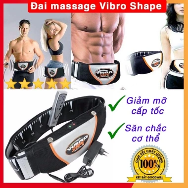 Máy massage giảm mỡ bụng VIBRO SHARPE - Đai rung nóng giảm mỡ toàn thân 295k 2