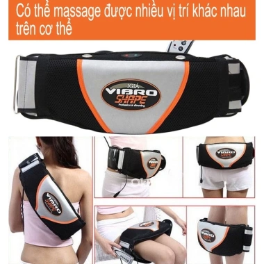 Máy massage giảm mỡ bụng VIBRO SHARPE - Đai rung nóng giảm mỡ toàn thân 295k 4