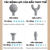 Máy massage Hiterry cầm tay 6 chế độ AI thông minh, mát xa toàn thân giảm căng cơ, BH 12 tháng – Giá 275.000 VND 4