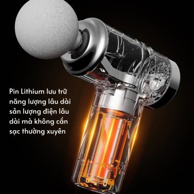 Máy massage Hiterry cầm tay 6 chế độ AI thông minh, mát xa toàn thân giảm căng cơ, BH 12 tháng – Giá 275.000 VND 5