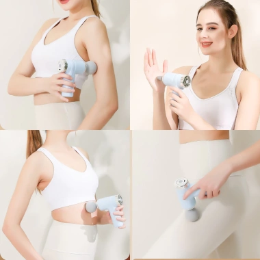 Máy massage Hiterry cầm tay 6 chế độ AI thông minh, mát xa toàn thân giảm căng cơ, BH 12 tháng – Giá 275.000 VND 9
