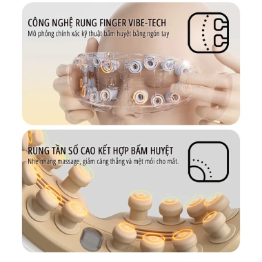 Máy massage mắt bấm huyệt miLife E4 Pro 4 chế độ, giá ưu đãi 1.599.000₫