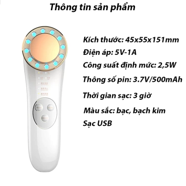 Máy massage mặt cầm tay ion - Nâng cơ, trẻ hóa da, HICKIES LACING SYSTEM 428.000₫ 3