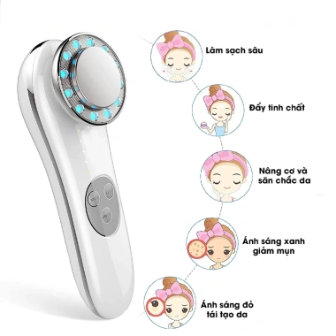 Máy massage mặt cầm tay ion - Nâng cơ, trẻ hóa da, HICKIES LACING SYSTEM 428.000₫ 4