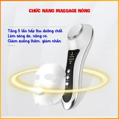 Máy massage mặt điện MIANZ - Tinh chất nóng/lạnh, 06 chế độ, cầm tay, HDSD Tiếng Việt, 1.009.000₫ 2