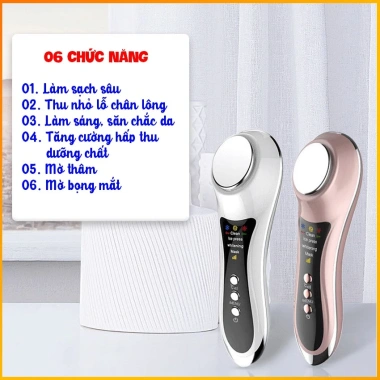 Máy massage mặt điện MIANZ - Tinh chất nóng/lạnh, 06 chế độ, cầm tay, HDSD Tiếng Việt, 1.009.000₫ 10
