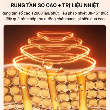 Máy massage mặt sóng siêu âm - làm mờ nếp nhăn, sáng da, giảm bọng mắt, tăng collagen, giảm giá 18% chỉ 950.000₫ 6