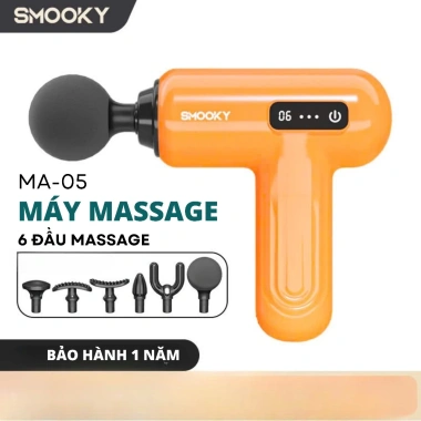 Máy massage mini cầm tay SMOOKY MA-05 chính hãng - Giá 490k, giảm đau, thư giãn nhanh
