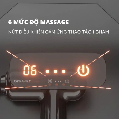 Máy massage mini cầm tay SMOOKY MA-05 chính hãng - Giá 490k, giảm đau, thư giãn nhanh