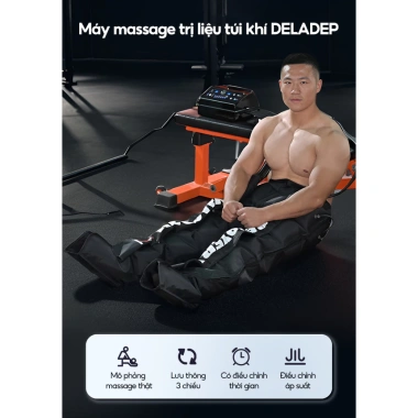 Máy Massage Nén DELAX MMK01 - Điều Trị Giãn Tĩnh Mạch, Đau Nhẹ, Giá 2.99 Triệu