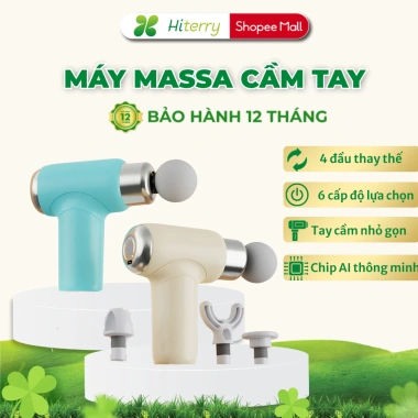 Máy massage toàn thân 4 màu 6 chế độ, cầm tay - súng massage đa năng, BH 12 tháng, 255.000đ