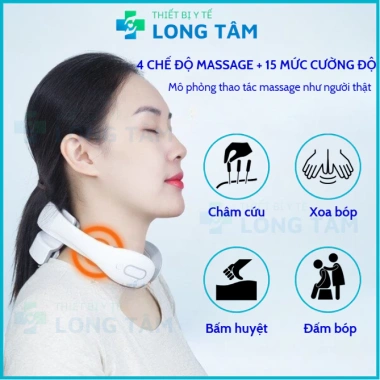 Máy Massage Vai Cổ MISUKO MC-75 - Ánh Sáng Giảm Đau Mỏi, Bảo Hành 24 Tháng, 890.000₫