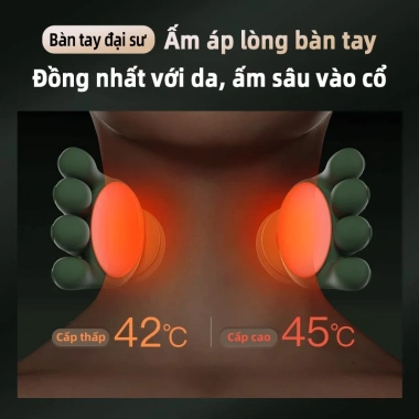 Máy Massage Vai Cổ RELAAX Cao Cấp - Nhiệt Hồng Ngoại, Pin Siêu Bền, Quà Tặng Sức Khỏe 6 Máy Massage Vai Cổ RELAAX Cao Cấp - Nhiệt Hồng Ngoại, Pin Siêu Bền, Quà Tặng Sức Khỏe 6