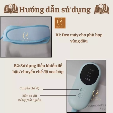 Máy massage xoa bóp đầu GB4.760 - Mát xa đầu bơm hơi giảm căng thẳng, đau đầu, giá chỉ 1,5 triệu 8 Máy massage xoa bóp đầu GB4.760 - Mát xa đầu bơm hơi giảm căng thẳng, đau đầu, giá chỉ 1,5 triệu 8
