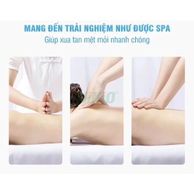 Máy massage xung điện 4 miếng dán Nikio NK-100 Pin sạc Giảm đau nhanh, Giá 410.000₫ 8