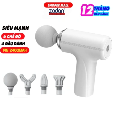 Máy massage ZODAN Z720 cầm tay toàn thân - Giá chỉ 160.000, bảo hành 2 năm