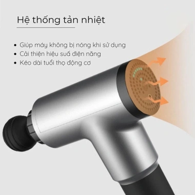 Máy Mát Xa Cầm Tay 6 Cấp Độ 4 Đầu - Súng Massage Toàn Thân, Giá 299k (Giảm 15%) 6