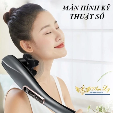 Máy mát xa cầm tay 6 đầu sạc pin không dây - Đấm lưng cao cấp 2.021 giảm giá 18% 7