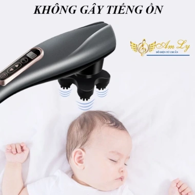 Máy mát xa cầm tay 6 đầu sạc pin không dây - Đấm lưng cao cấp 2.021 giảm giá 18% 9