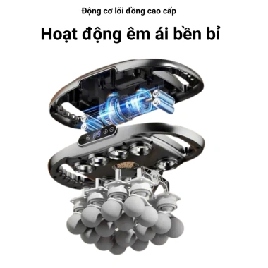 Máy mát xa cầm tay Fenson 16 đầu, 9 tốc độ, 9 cấp độ, bảo hành 2 năm - 600.000₫ 3