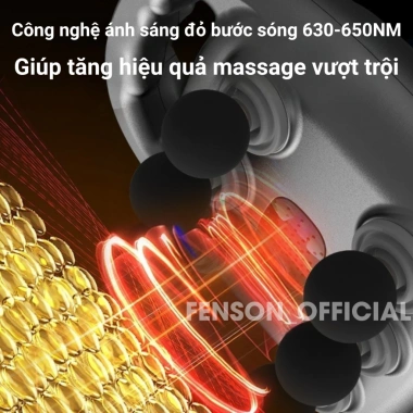 Máy mát xa cầm tay Fenson 6 đầu, 9 chế độ 9 cấp độ, toàn thân, bảo hành 24 tháng, giá 400k 7