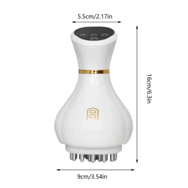 Máy mát xa cầm tay LINGELLF – Giảm đau cổ 9 chế độ rung nhào, sạc lại, 352.000₫ 2