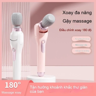 Máy mát xa cầm tay SMARTECH 180° xoay 5 tốc độ rung - Giảm mệt mỏi 429.000₫