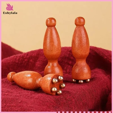 Máy mát xa pod gỗ đàn hương 1 chiếc - Trị liệu da mặt, Gua Sha mắt, chỉ 34.900₫