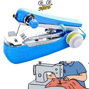 Máy May Mini Cầm Tay Dễ Dùng, Khâu Quần Áo Gia Đình Giá 39.000đ - GGStore