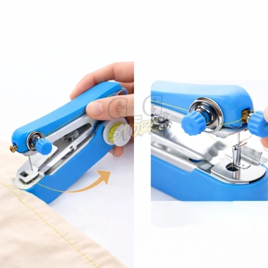 Máy May Mini Cầm Tay Dễ Dùng, Khâu Quần Áo Gia Đình Giá 39.000đ - GGStore