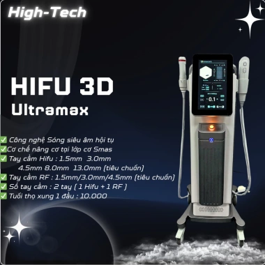 Máy Nâng Cơ HIFU Ultramatrix Cao Cấp - Siêu Âm 3D, Giảm Đôi Giá, Da Mịn Tự Nhiên