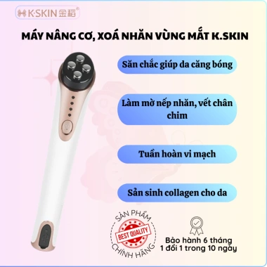 Máy nâng cơ KSKIN KD998 RF và EMS: Xoá nếp nhăn, thâm mắt, trẻ hoá da - Giá ưu đãi 608.300₫