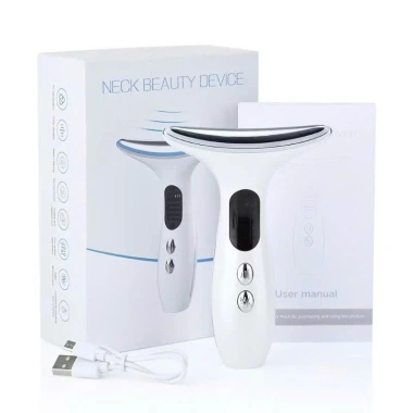 Máy nâng cơ mặt 3 LED – Massage, chống nhăn, trẻ hóa da, làm đẹp cổ – 559.000₫