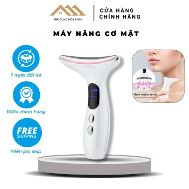Máy nâng cơ mặt cầm tay mini đẩy tinh chất công nghệ ánh sáng và EMS thu gọn mặt giảm nở 419.000₫