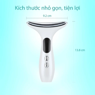 Máy nâng cơ mặt cầm tay mini đẩy tinh chất công nghệ ánh sáng và EMS thu gọn mặt giảm nở 419.000₫
