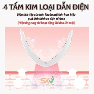 Máy nâng cơ mặt V‑Face ôm trọn khuôn mặt, xóa nọng cằm, mát xa ánh sáng EMS giảm giá 21% chỉ 850.000₫ 5 Máy nâng cơ mặt V‑Face ôm trọn khuôn mặt, xóa nọng cằm, mát xa ánh sáng EMS giảm giá 21% chỉ 850.000₫ 5