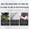 Máy nghiền thức ăn chăn nuôi 750W Băm nhỏ rau củ, trái cây, thức ăn gia súc, công tắc một nút, nghiền mạnh mẽ 7