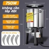 Máy nghiền thức ăn chăn nuôi 750W Băm nhỏ rau củ, trái cây, thức ăn gia súc, công tắc một nút, nghiền mạnh mẽ 10