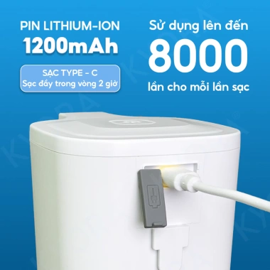 Máy nhả dung dịch Kyora cảm biến không chạm, 4 mức phun tiết kiệm, tiện lợi, giá ưu đãi 395.000₫ 3 Máy nhả dung dịch Kyora cảm biến không chạm, 4 mức phun tiết kiệm, tiện lợi, giá ưu đãi 395.000₫ 3