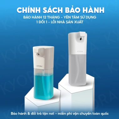 Máy nhả dung dịch Kyora cảm biến không chạm, 4 mức phun tiết kiệm, tiện lợi, giá ưu đãi 395.000₫