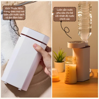 Máy nóng nước tức thời đa năng để bàn gia đình, pha sữa, pha trà, kèm túi du lịch – tiện dụng, giá 575.000₫ 2