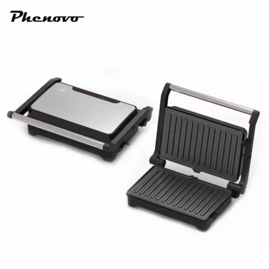 Máy nướng bánh mì nhỏ gọn Panini Press Grill đa năng, bữa sáng nhanh, phô mai, bít tết - Giá 553.300 VND 2 Máy nướng bánh mì nhỏ gọn Panini Press Grill đa năng, bữa sáng nhanh, phô mai, bít tết - Giá 553.300 VND 2